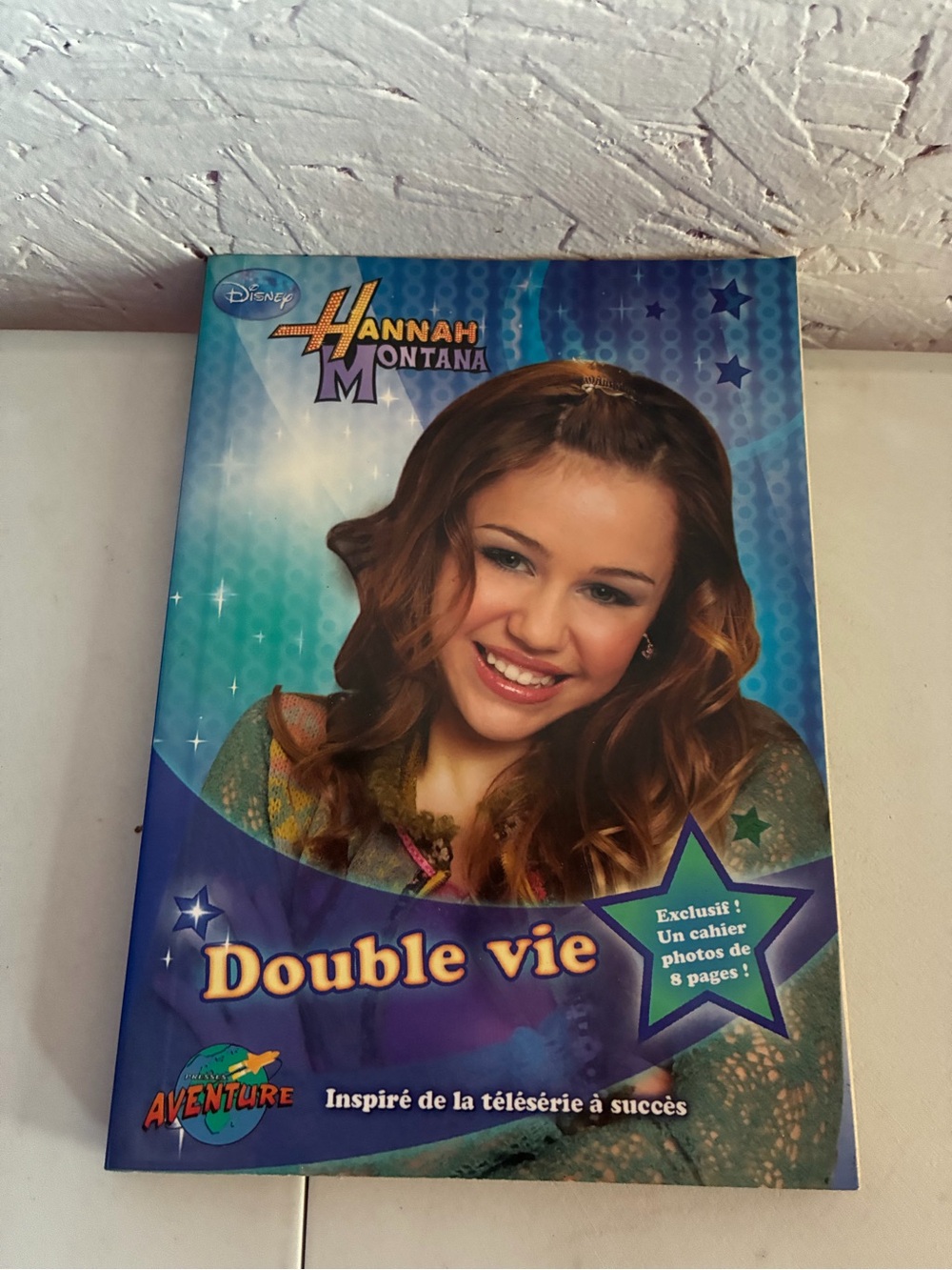 Hannah Montana Double Vie Activity Book - Blue